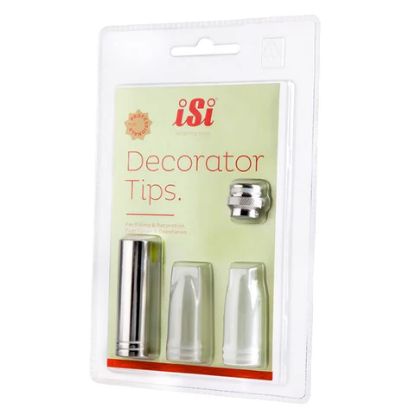 Slika iSi decorator tips nastavci za bocu 3 kom + adapter