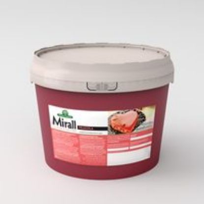 Slika MIRALL sjajna glazura - jagoda 3 kg