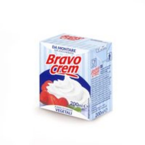 Slika Bravo crem biljno slatko vrhnje 200 ml ❗ Ovaj artikl moguće je preuzeti samo osobno u trgovini.