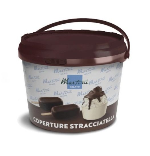 Slika STRACCIATELLA čokolada preljev 10 kg