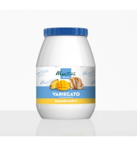 Slika Summer party (mango-ananas) dekorativni preljev 3 kg