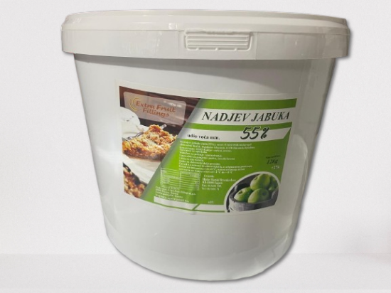 Slika Extra Fruit Fillings nadjev jabuka 55% 12 kg